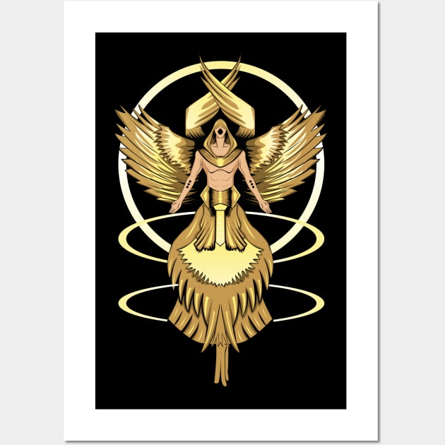 The Seraphim Archangel Wall Art by Marciano Graphic